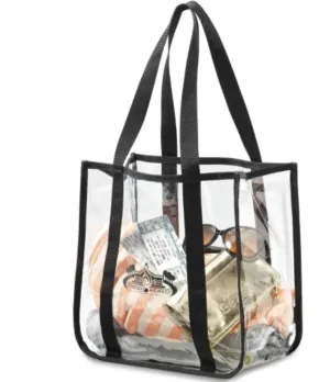 투명 토트백(Clear Tote Bag) 12X12X6"
