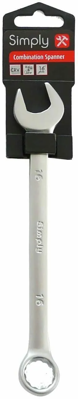 11mm Combination Spanner By Simply Tools - Ring End & Open End