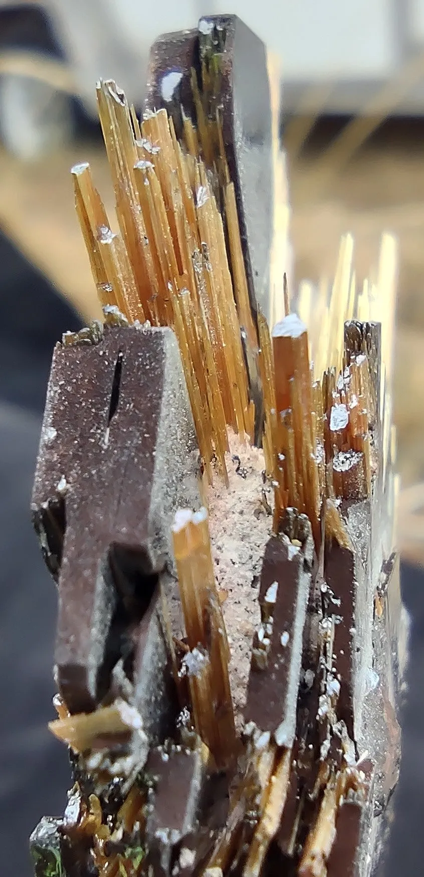 17.2 G EPITAXIAL RUTILE ON HEMATITE