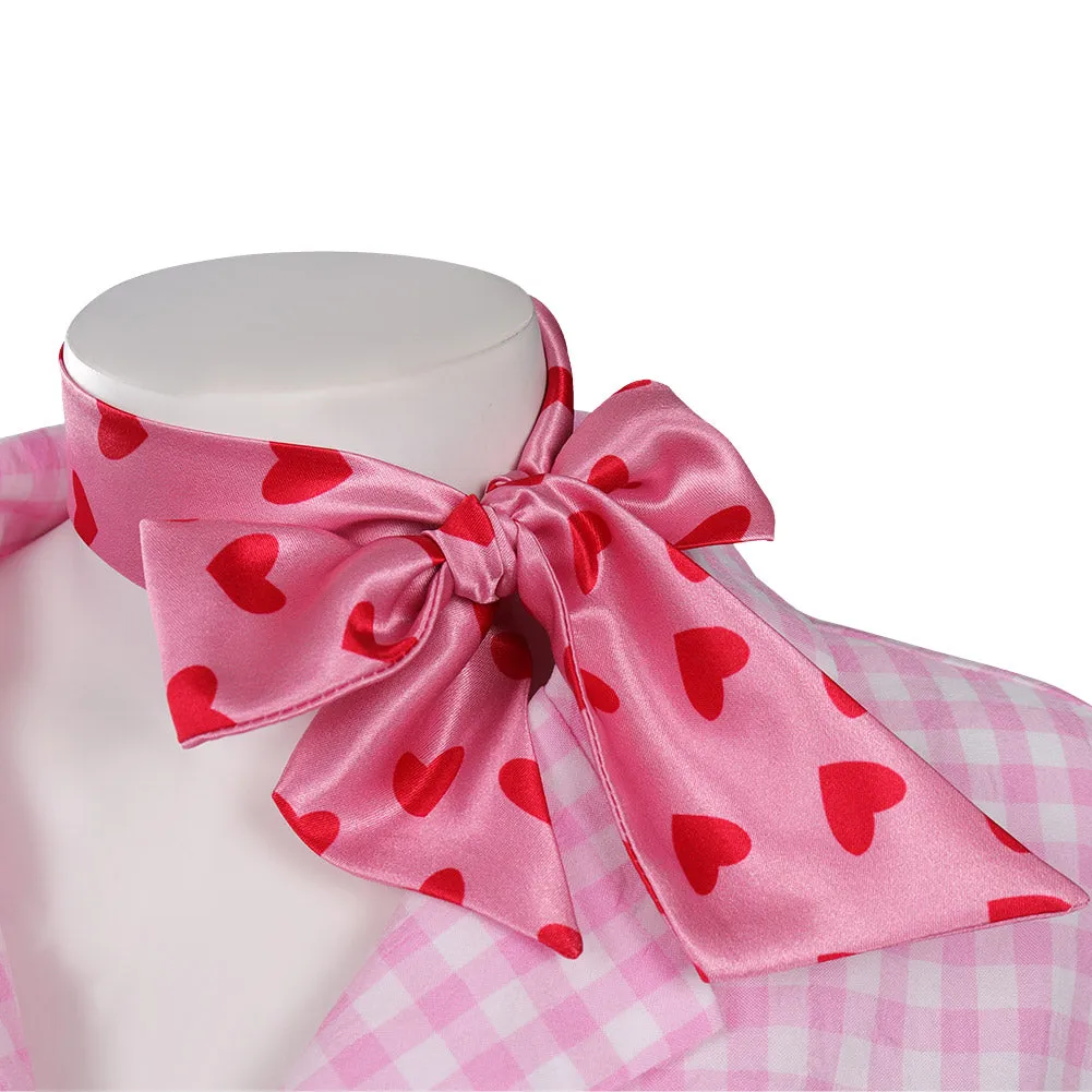 1970 Pink Lady Cosplay Costume Dress Outfits Halloween Carnival Suit