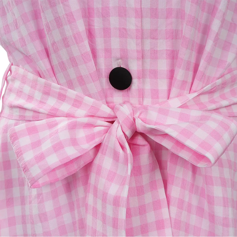 1970 Pink Lady Cosplay Costume Dress Outfits Halloween Carnival Suit