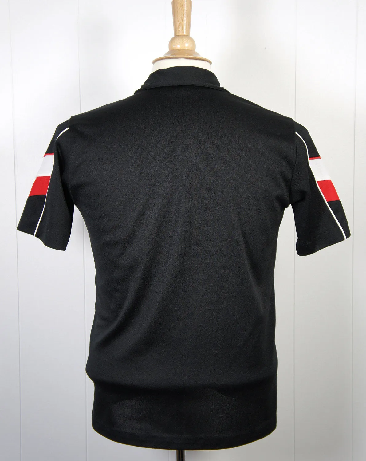 1980's Bowling Shirt w/ Patches - Charles, Size S