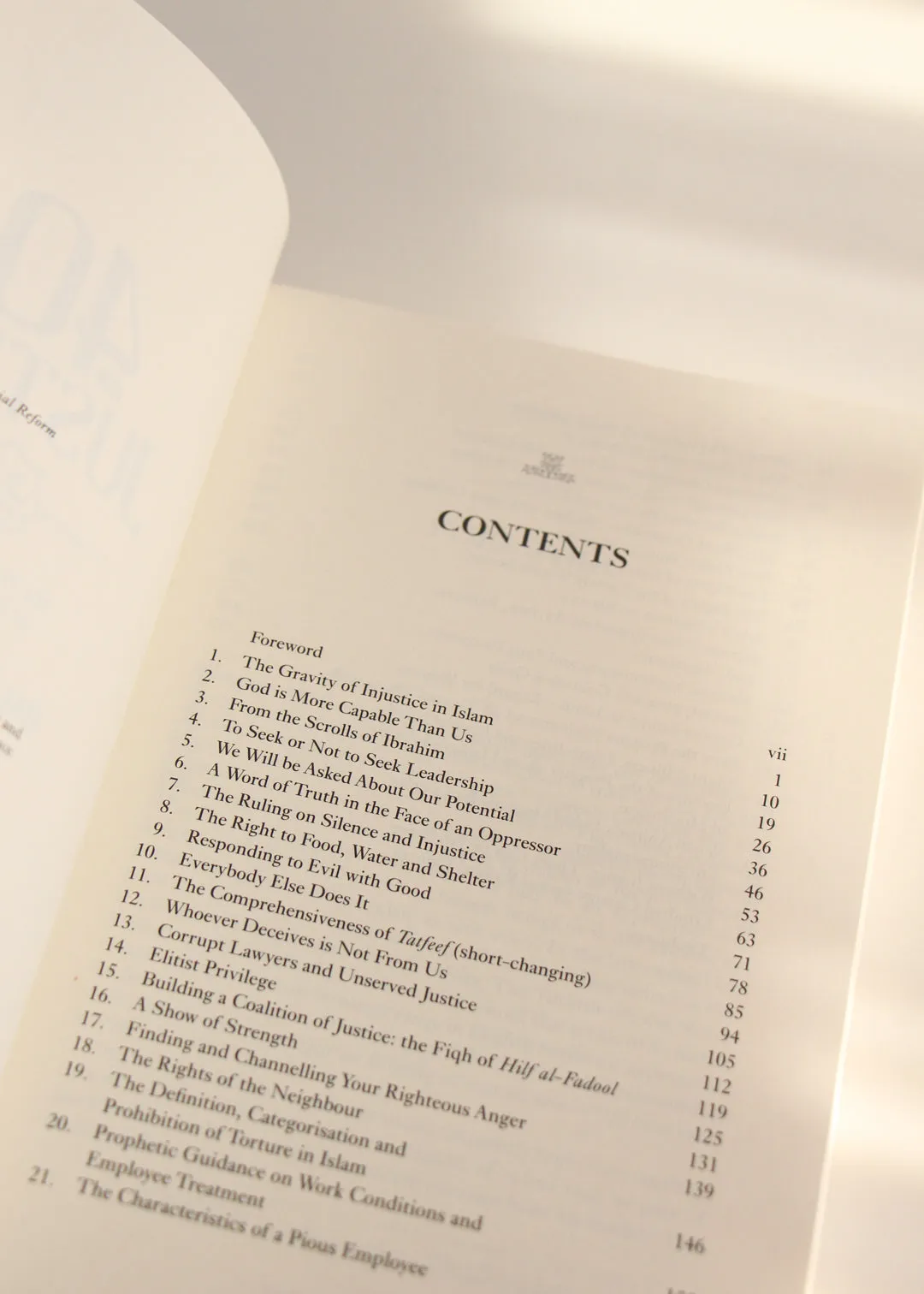 40 On Justice: The Prophetic Voice on Social Reform by Omar Suleiman