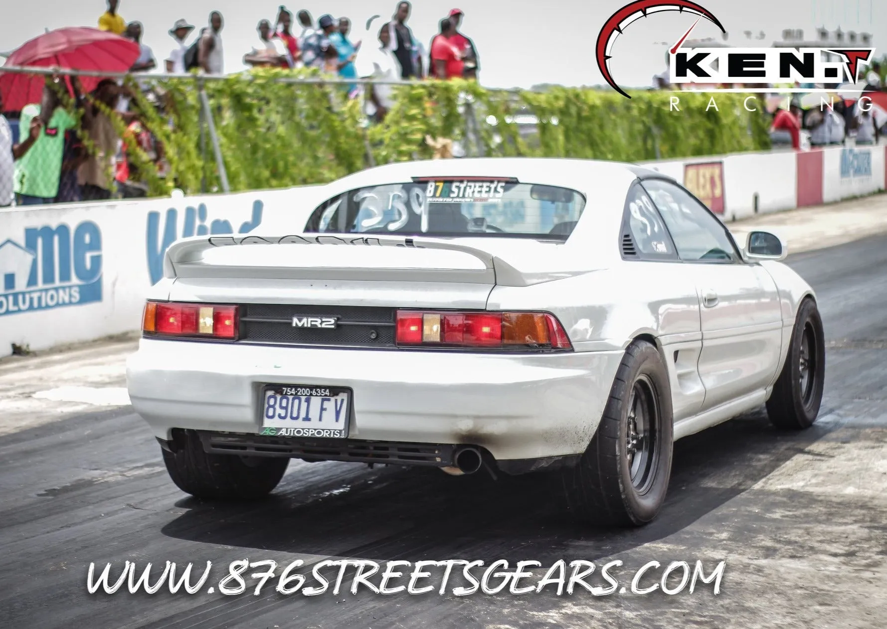 876 Streets 12 Inch Decal