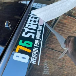 876 Streets 12 Inch Decal