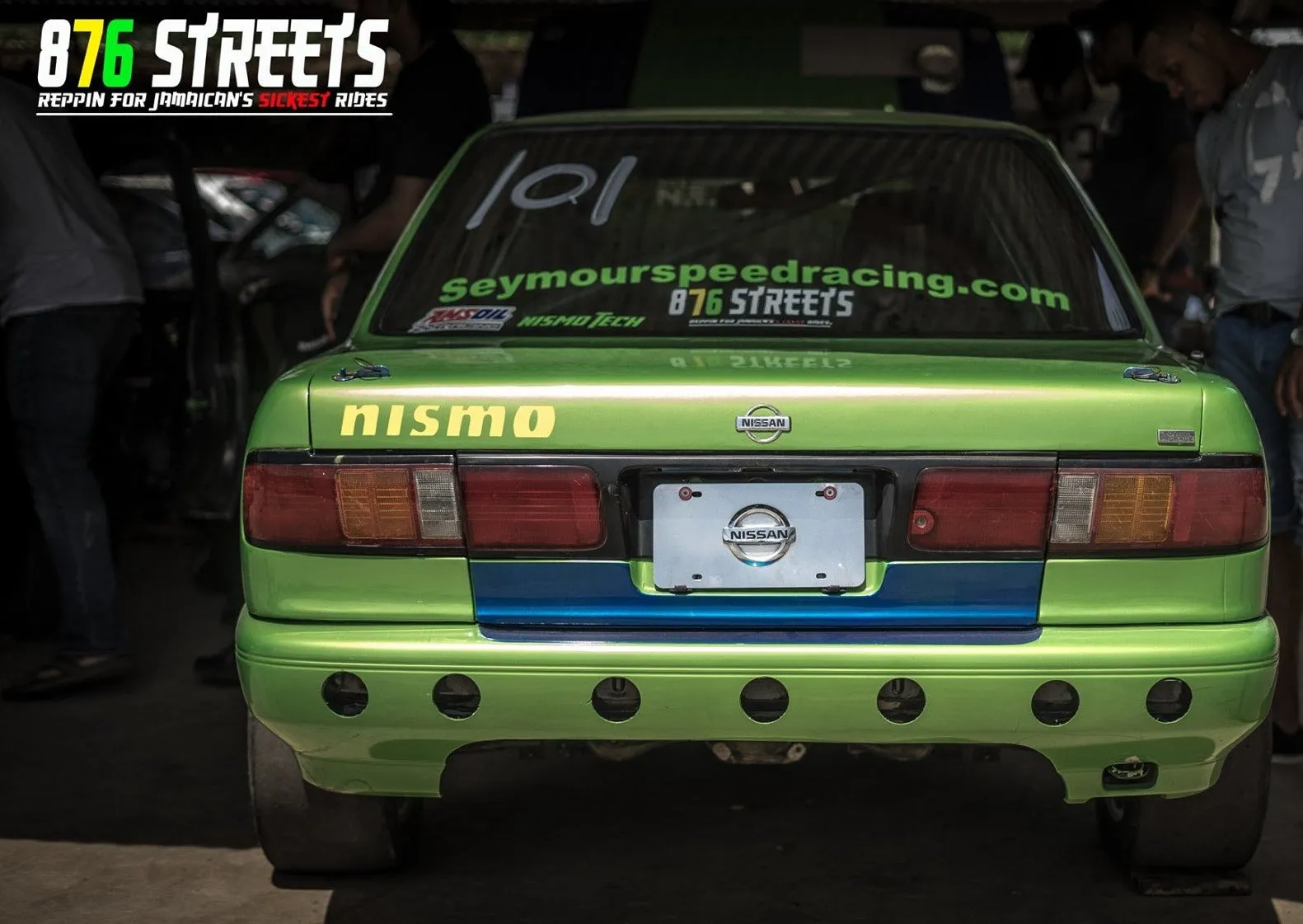 876 Streets 12 Inch Decal