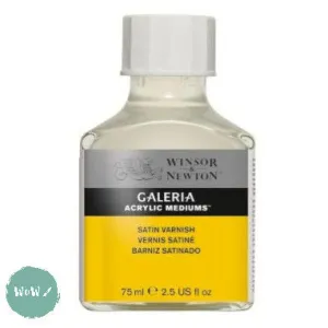 Acrylic VARNISH Winsor & Newton GALERIA 75ML SATIN