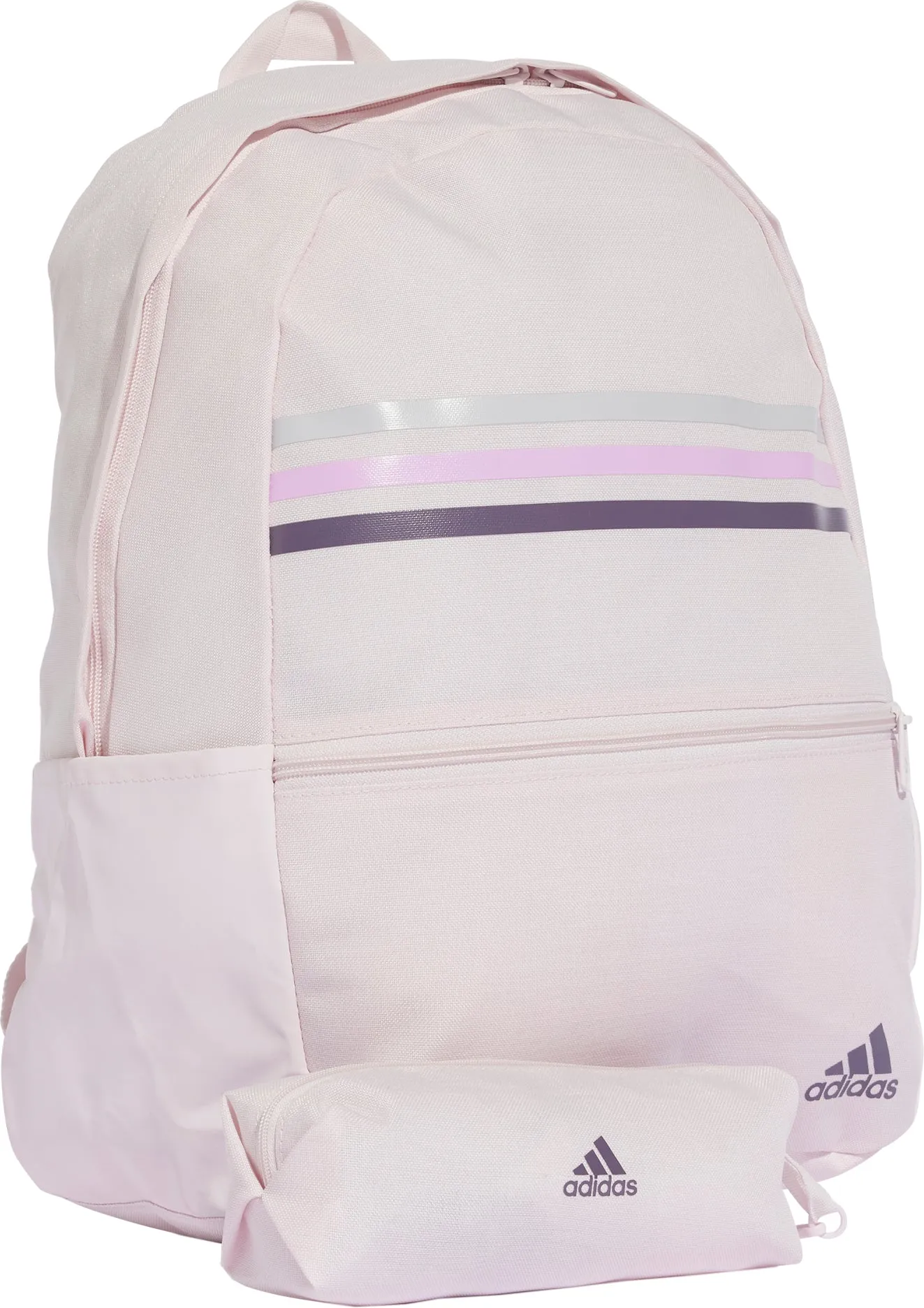 adidas Classic Horizontal 3 Stripes Backpack - Pink