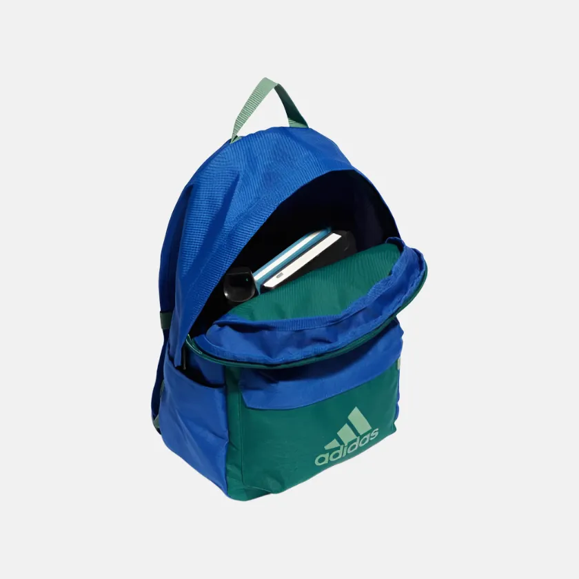 Adidas Kids Unisex Training Backpack -Pink Fusion/Bliss Lilac/Ivory/Semi Lucid Blue/Collegiate Green/Preloved Green