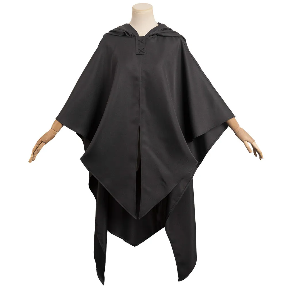 Ahsoka Tano Cosplay Costume Grey Cape Outfits Halloween Carnival Suit