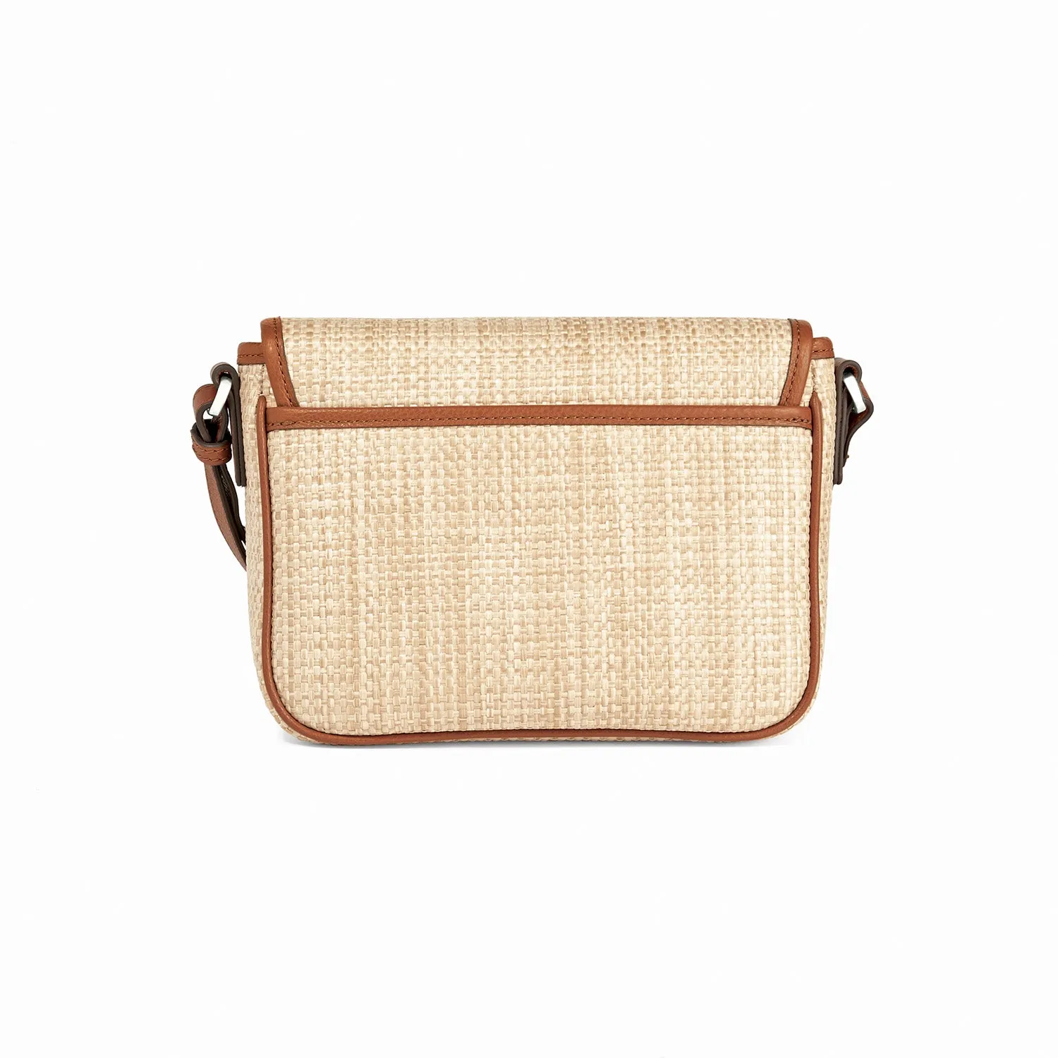Alani Straw Flap Bag - H73658