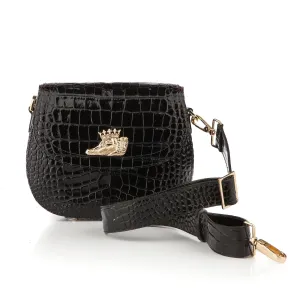 Alexa Pulitzer Holmes in Black Croc