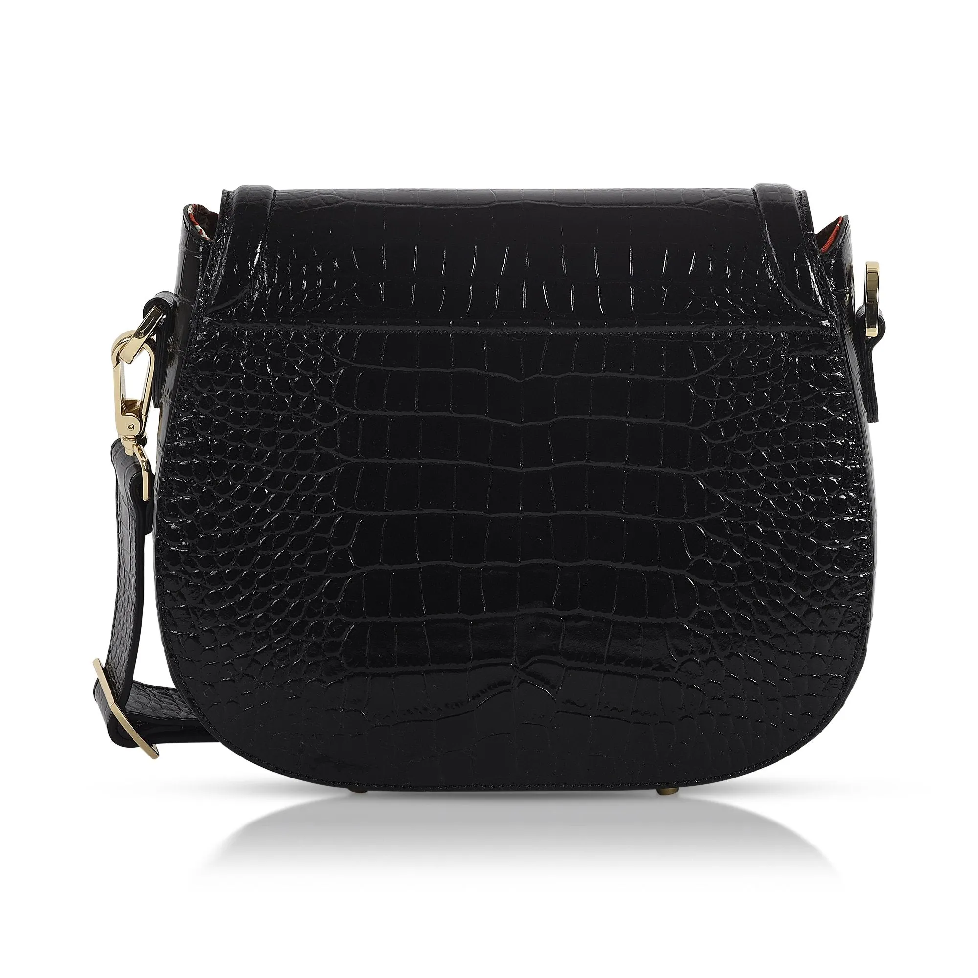 Alexa Pulitzer Holmes in Black Croc