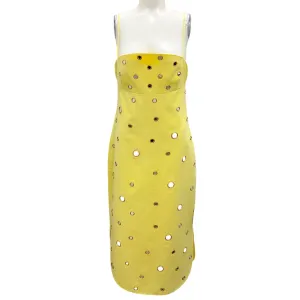 Alexis Yellow Malia Midi Dress