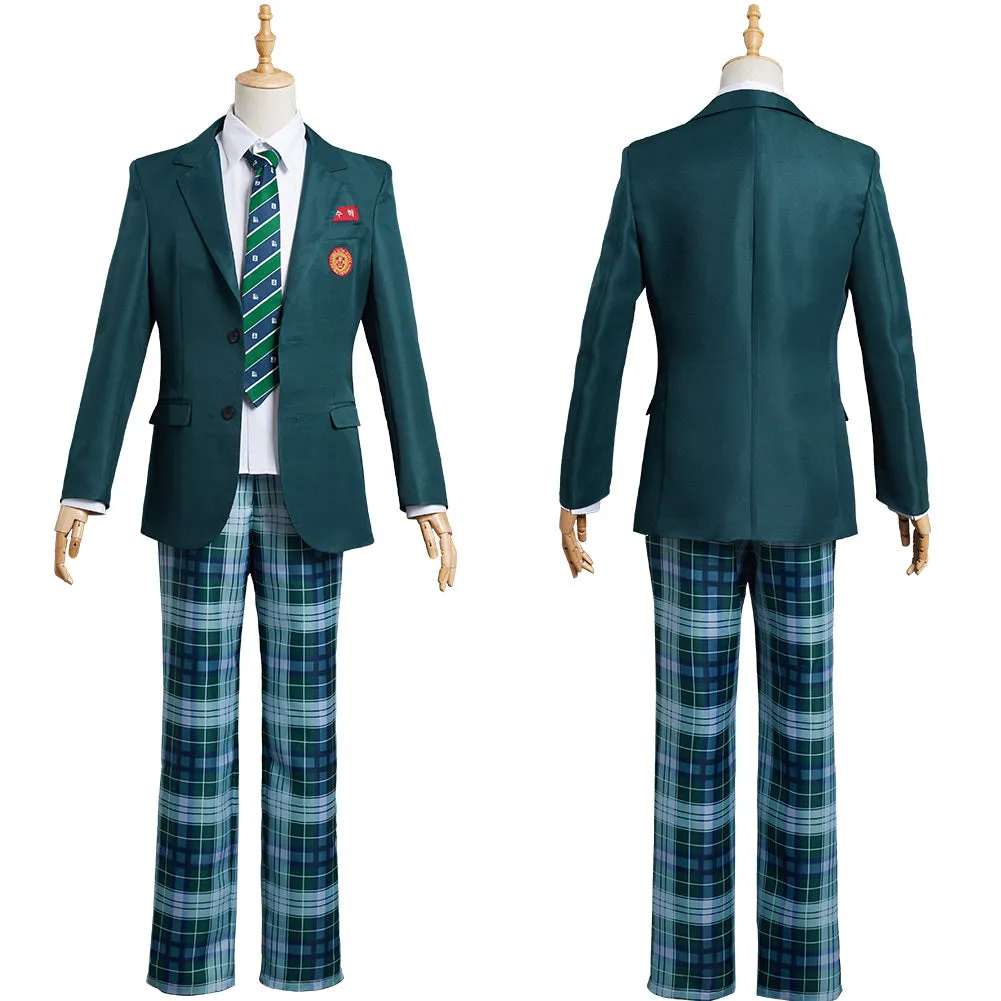 All of Us Are Dead Lee Su-hyeok Outfits  Cospaly Costume School Uniform Halloween Carnival Suit