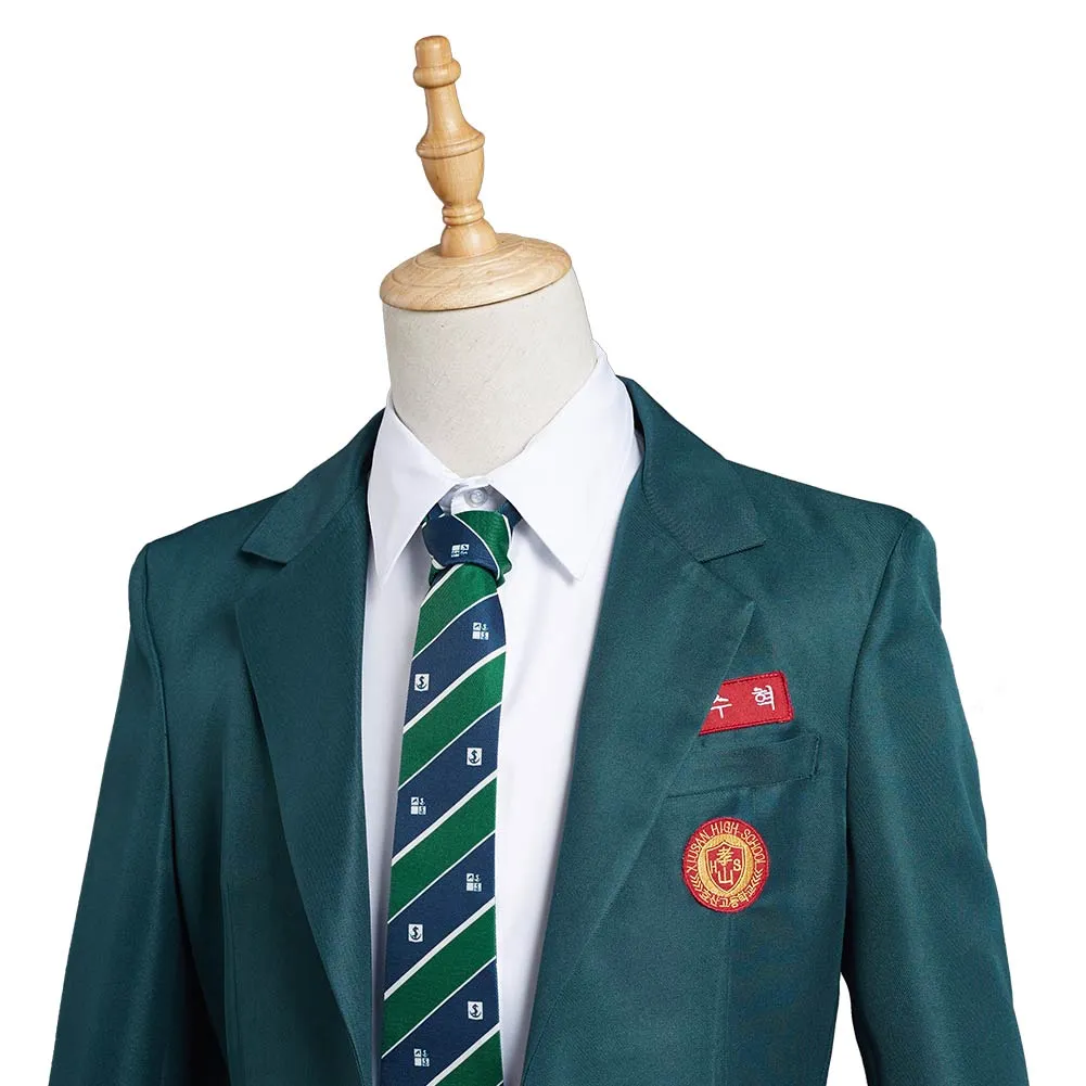 All of Us Are Dead Lee Su-hyeok Outfits  Cospaly Costume School Uniform Halloween Carnival Suit