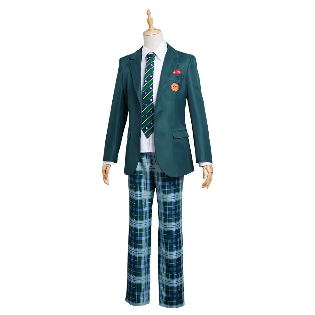 All of Us Are Dead Lee Su-hyeok Outfits  Cospaly Costume School Uniform Halloween Carnival Suit