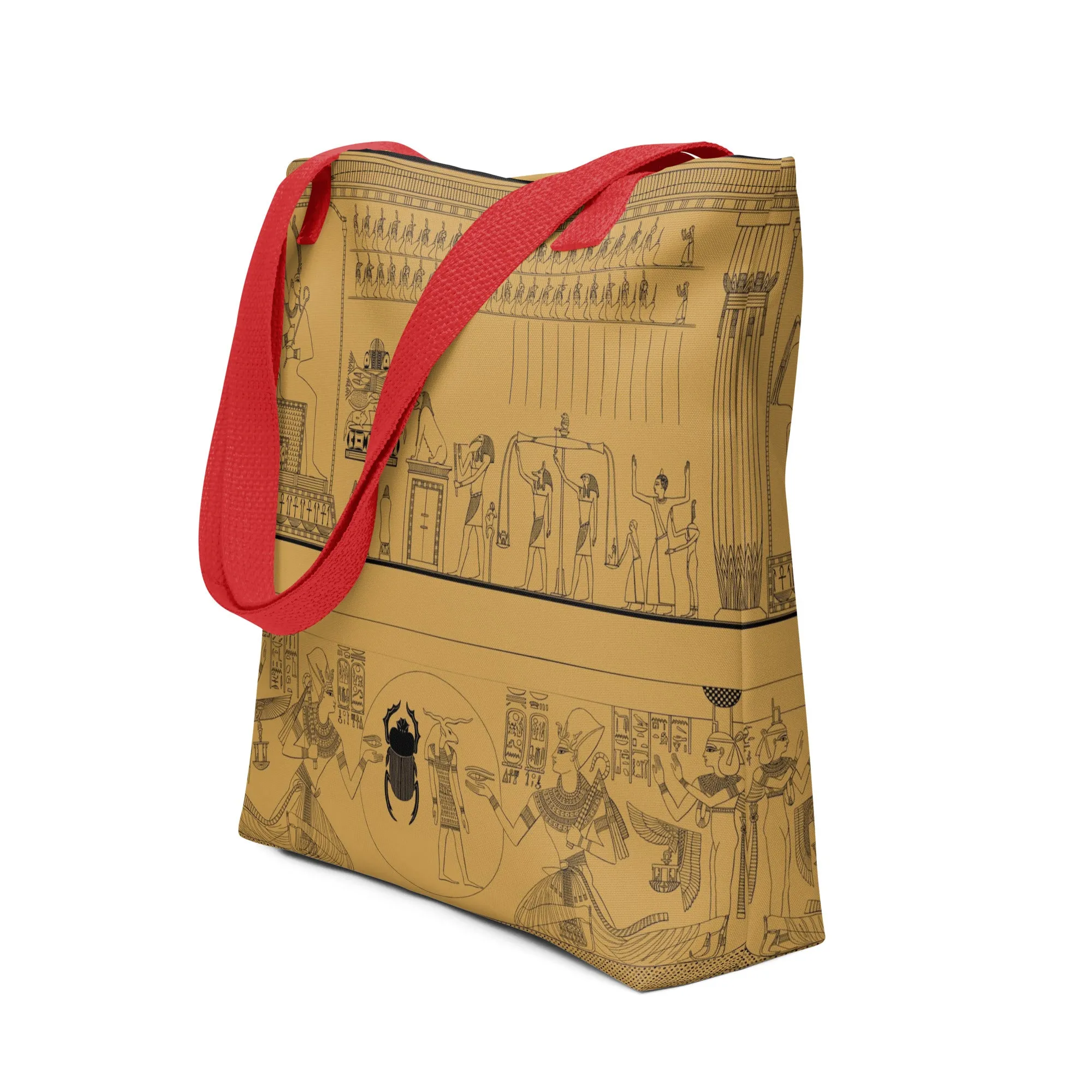 All-Over Print Tote Bag with Iconic – Functional and Chic