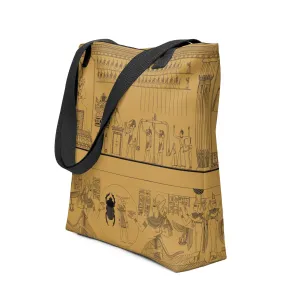 All-Over Print Tote Bag with Iconic – Functional and Chic