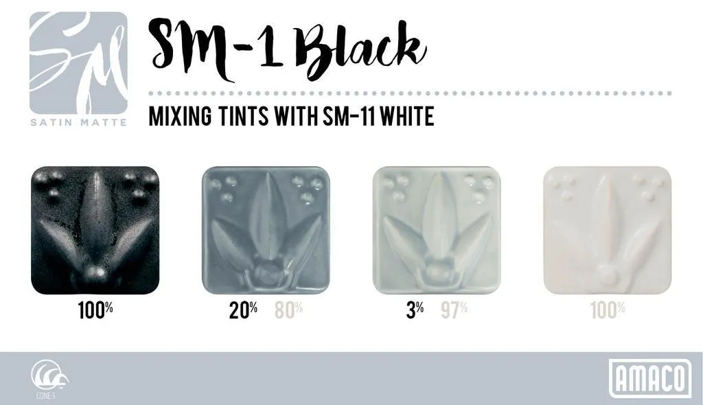 AMACO Satin Matte Black 472ml