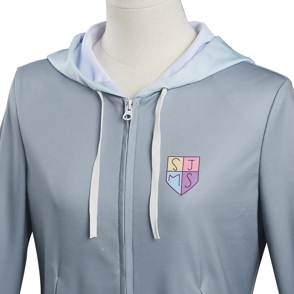 Amphibia Marcy Wu Uniform Dress Outfits Cosplay Costume Halloween Carnival Suit