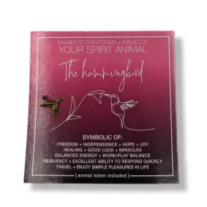 Animal Spirit Card Hummingbird