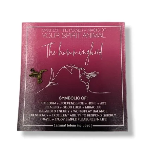 Animal Spirit Card Hummingbird
