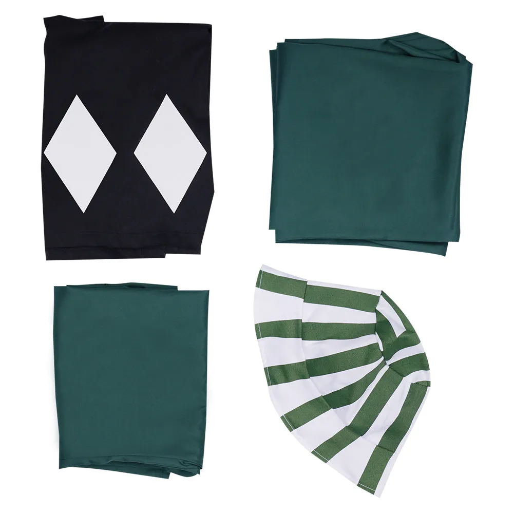 Anime Bleach Coat Pants Hat Outfit Urahara Kisuke Halloween Carnival Suit Cosplay Costume