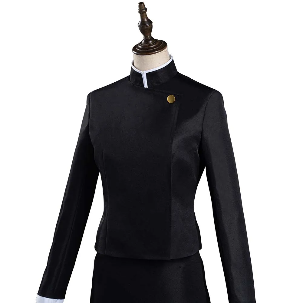 Anime Jujutsu Kaisen Halloween Carnival Suit Maki Zenin Cosplay Costume Uniform Skirt Outfit