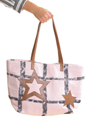 Anna Shopper Bag in Blush