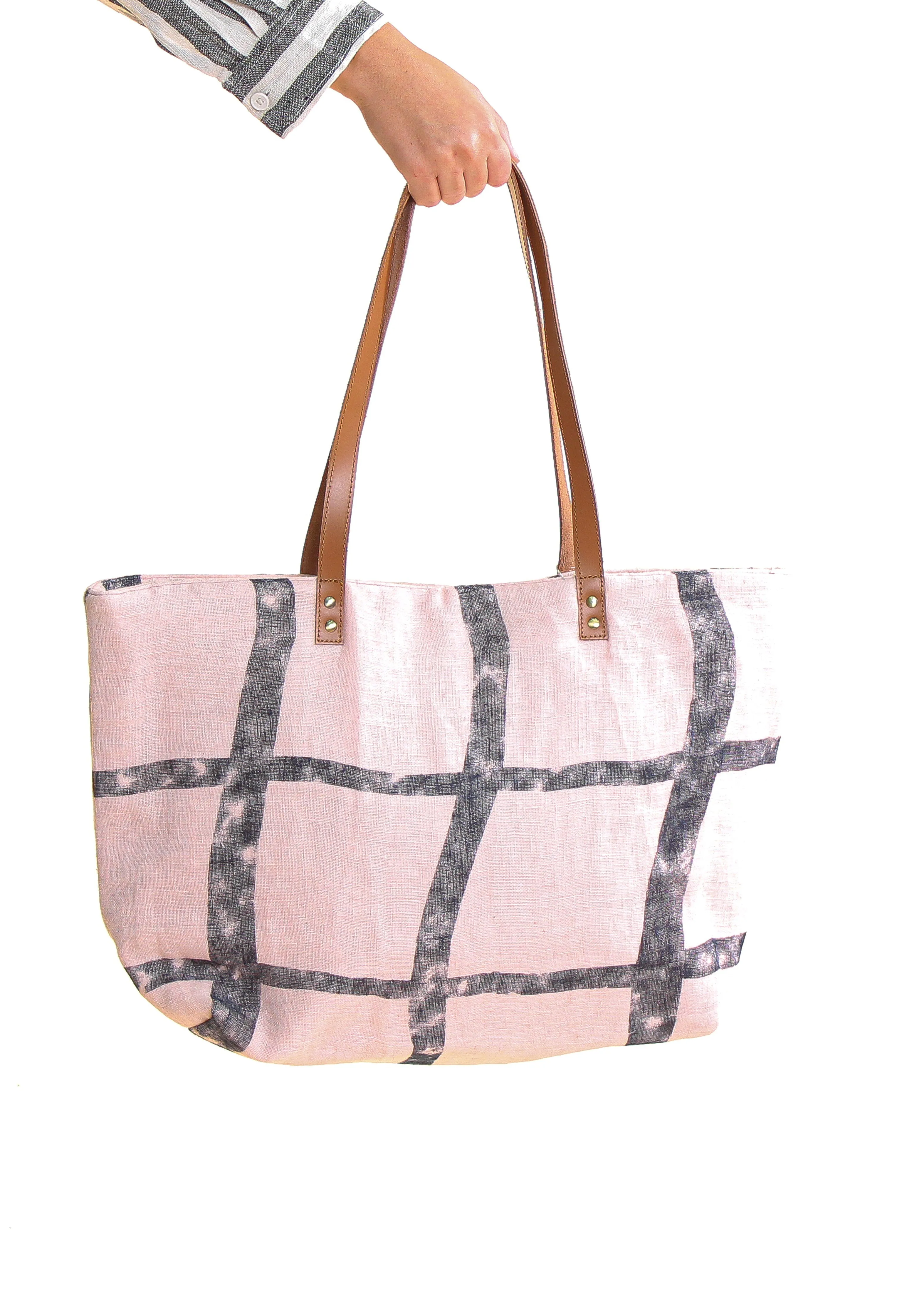 Anna Shopper Bag in Blush