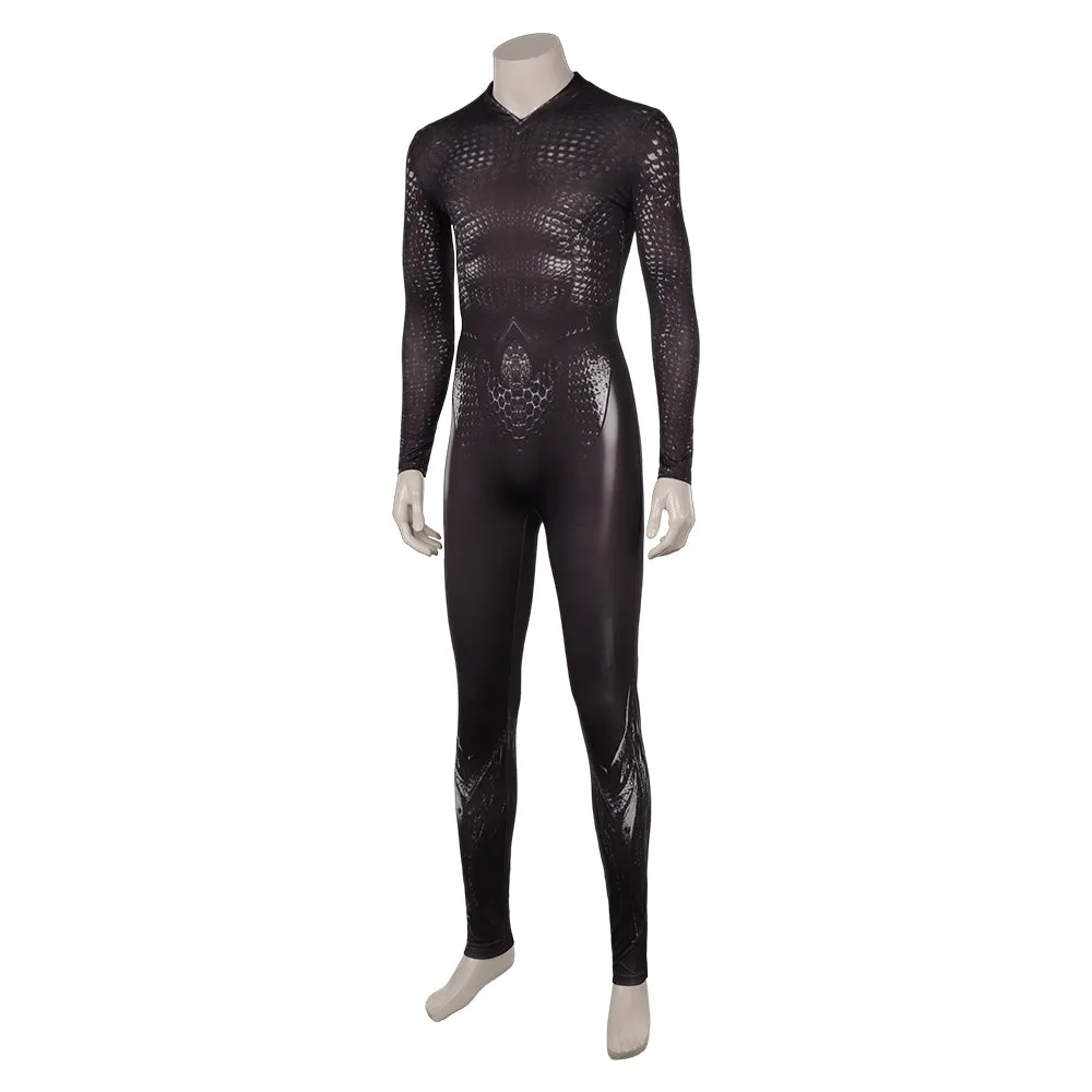 Aquaman And The Lost Kingdom Orm Cosplay Costume Jumpsuit Halloween Carnival Suit