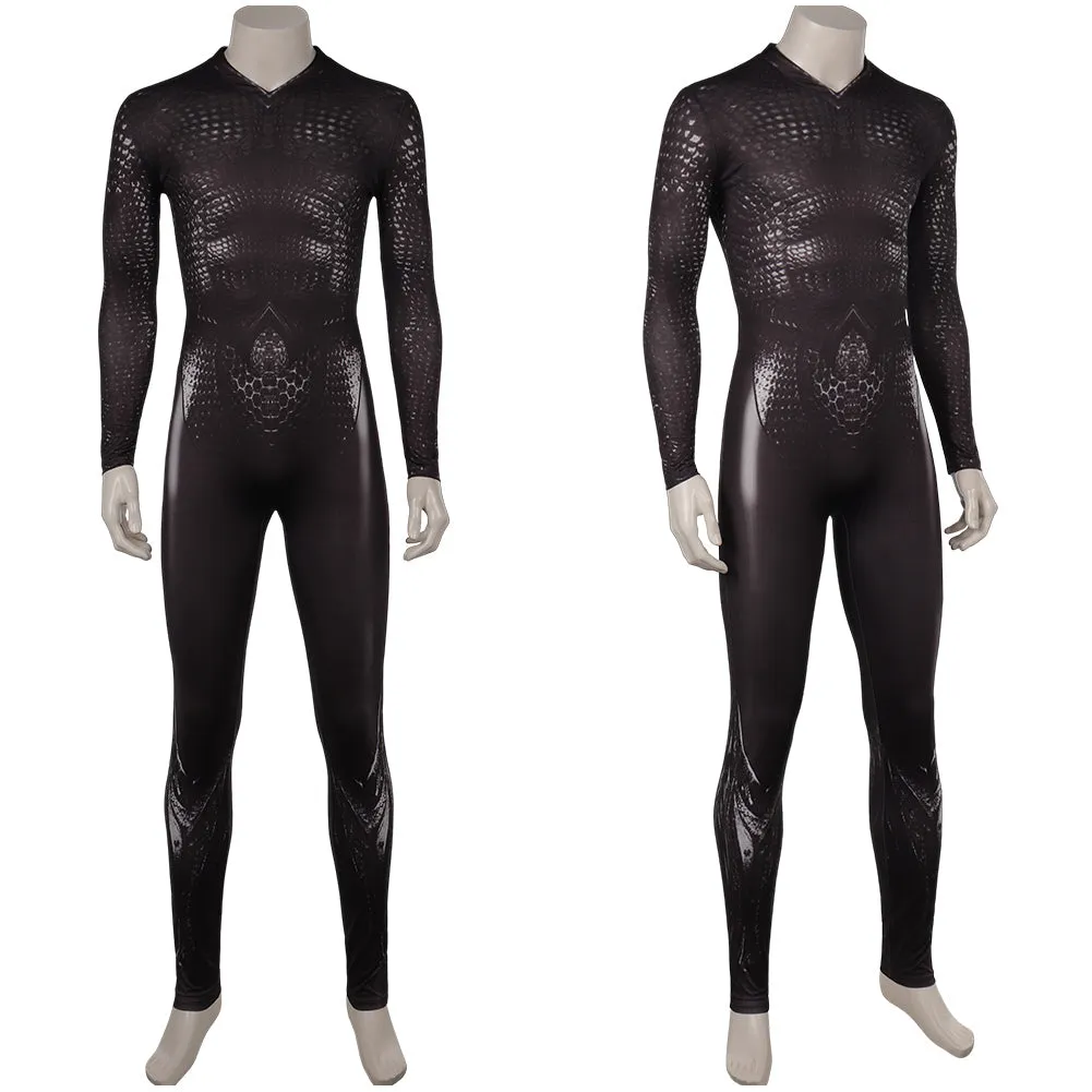 Aquaman And The Lost Kingdom Orm Cosplay Costume Jumpsuit Halloween Carnival Suit