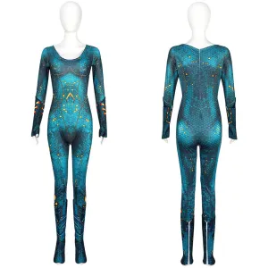 Aquaman Mera Cosplay Costume Outfits Halloween Carnival Suit