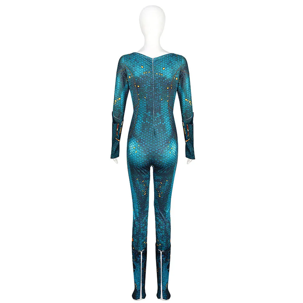 Aquaman Mera Cosplay Costume Outfits Halloween Carnival Suit