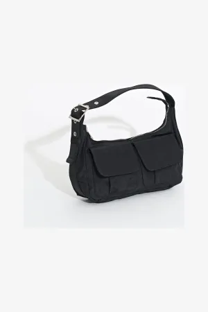 AQUARIUS SHOULDER BAG - BLACK