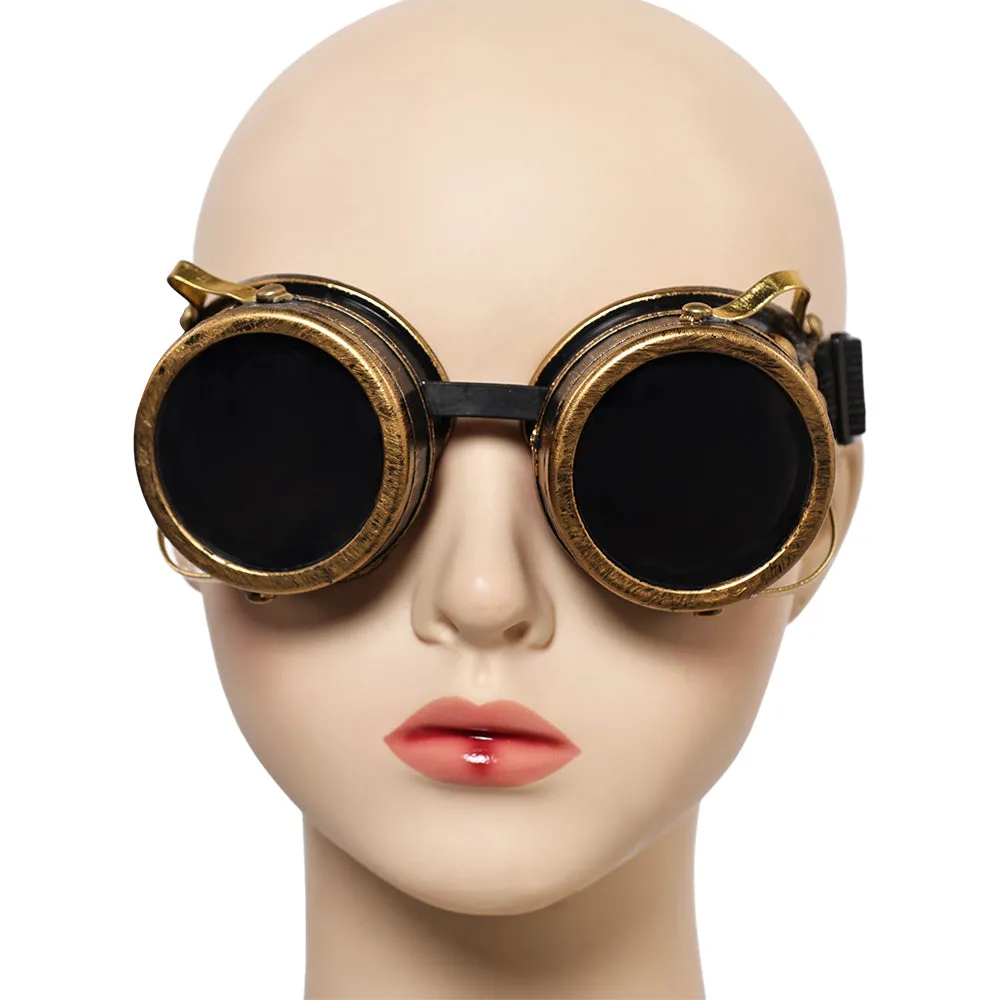 Arcane League of Legends Season 2 jinx League of Legends Unisex Black Glasses Halloween Carnival Accessories