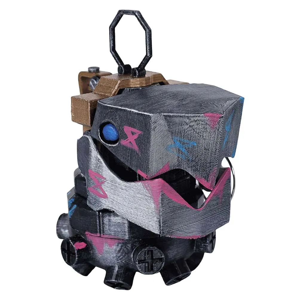 Arcane League of Legends Season 2 Jinx Money Storage Antitank Grenade Grey Prop Halloween Carnival Accessories