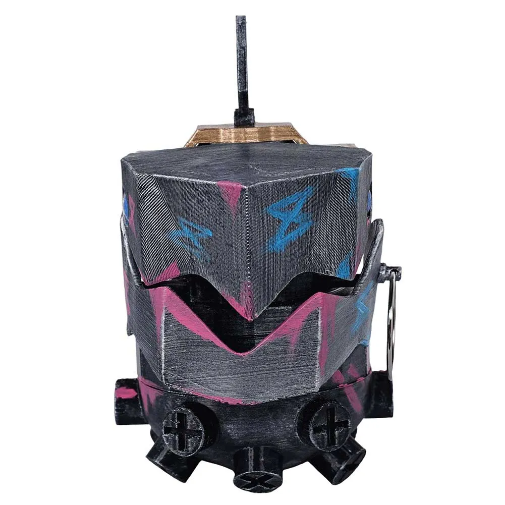 Arcane League of Legends Season 2 Jinx Money Storage Antitank Grenade Grey Prop Halloween Carnival Accessories