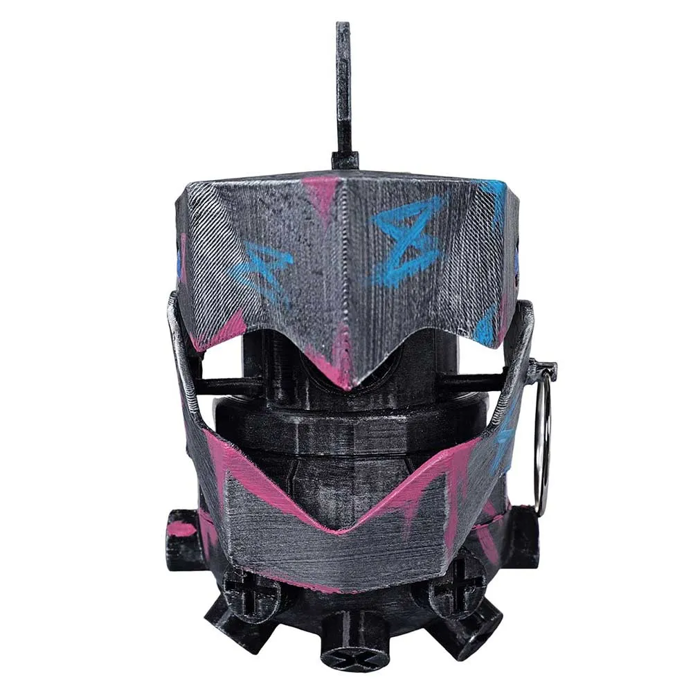 Arcane League of Legends Season 2 Jinx Money Storage Antitank Grenade Grey Prop Halloween Carnival Accessories