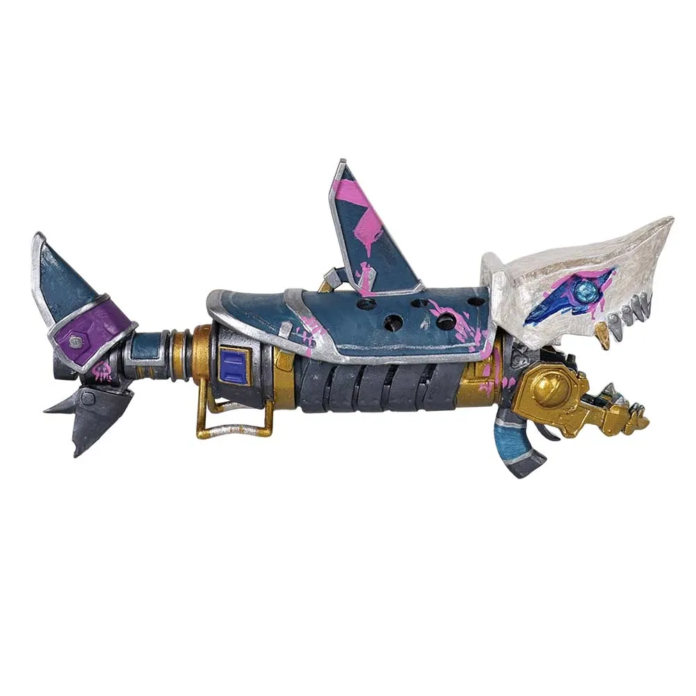 Arcane League of Legends Season 2 Jinx Shark Ornament Unsiex Blue Ornament Halloween Carnival Accessories