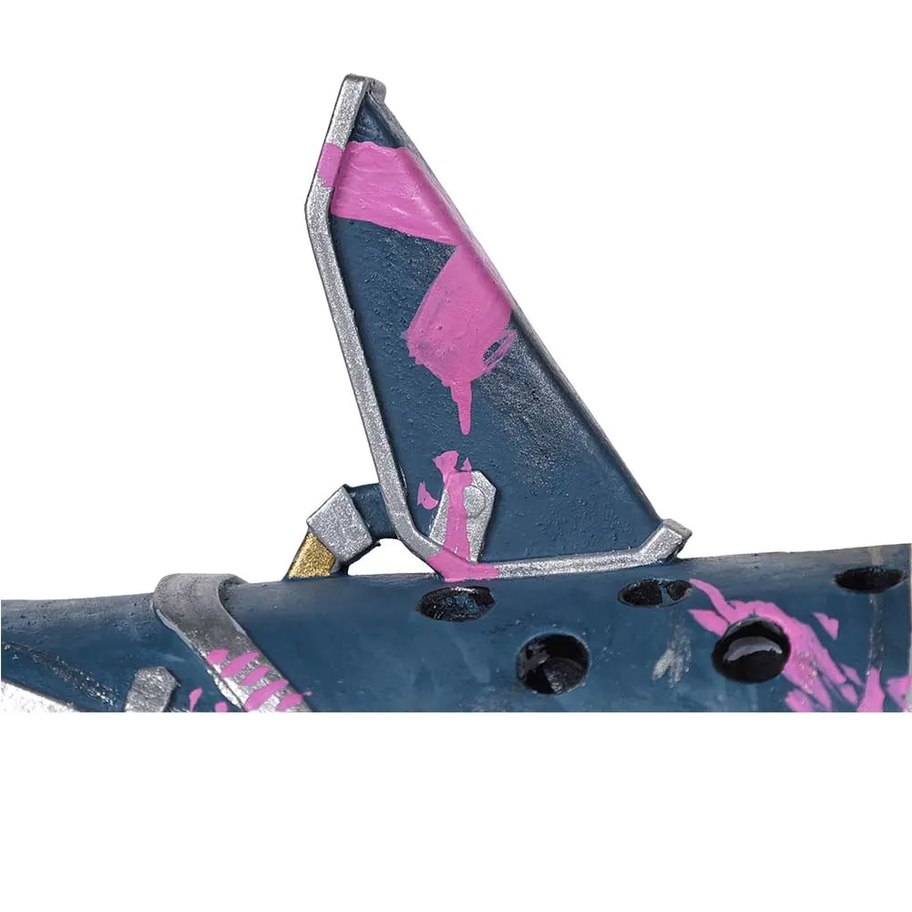 Arcane League of Legends Season 2 Jinx Shark Ornament Unsiex Blue Ornament Halloween Carnival Accessories