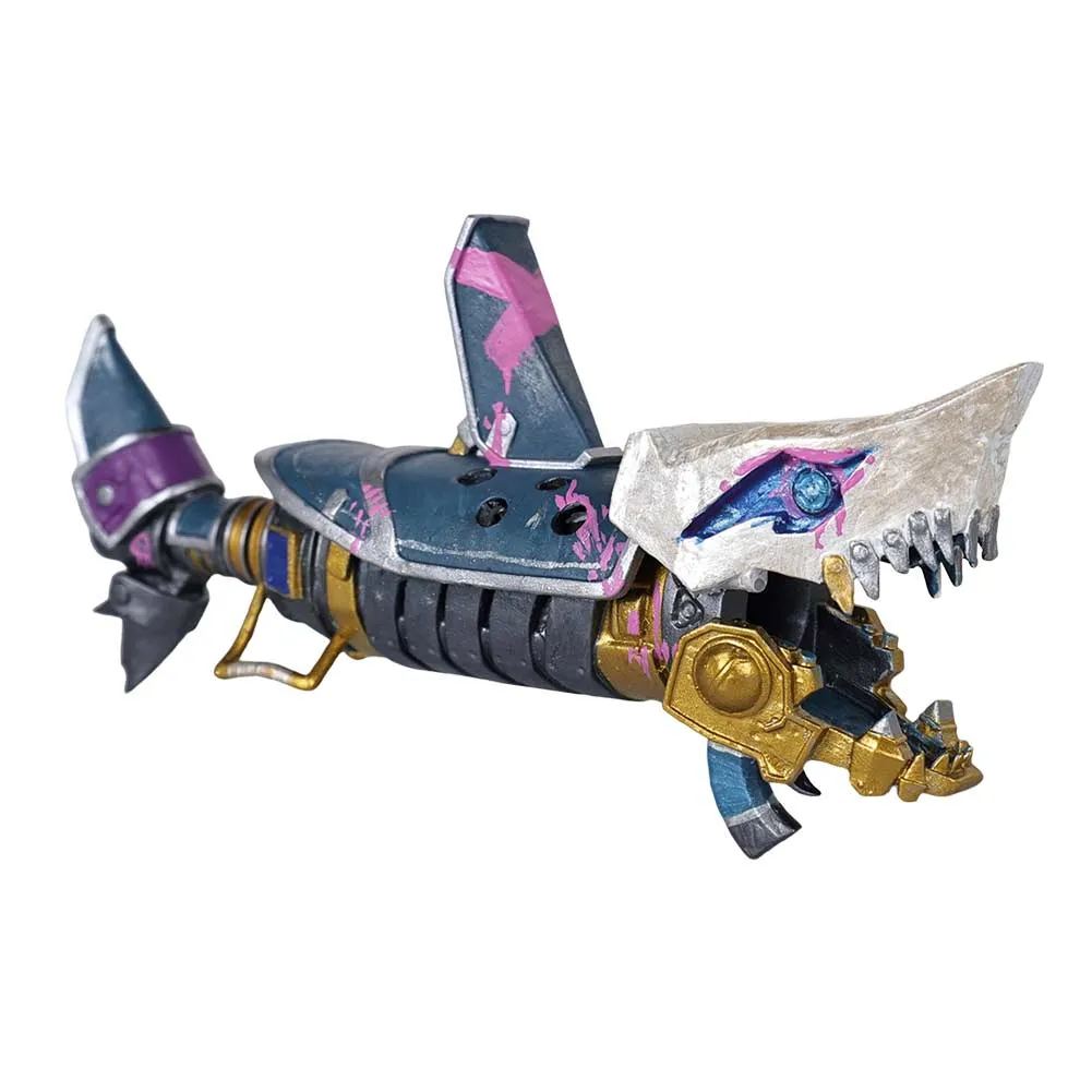 Arcane League of Legends Season 2 Jinx Shark Ornament Unsiex Blue Ornament Halloween Carnival Accessories