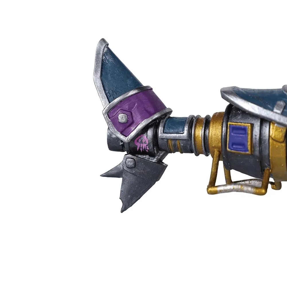 Arcane League of Legends Season 2 Jinx Shark Ornament Unsiex Blue Ornament Halloween Carnival Accessories