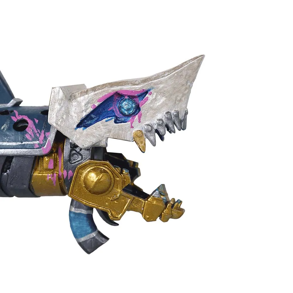 Arcane League of Legends Season 2 Jinx Shark Ornament Unsiex Blue Ornament Halloween Carnival Accessories