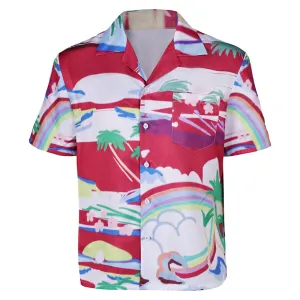 Argylle Official Trailer Wyatt Fashion Printed Shirts Cosplay Costume Outfits