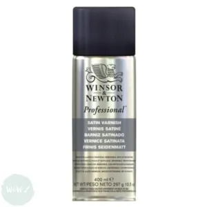 ARTISTS VARNISH SPRAY - Winsor & Newton – PROFESSIONAL – SATIN – 400ml