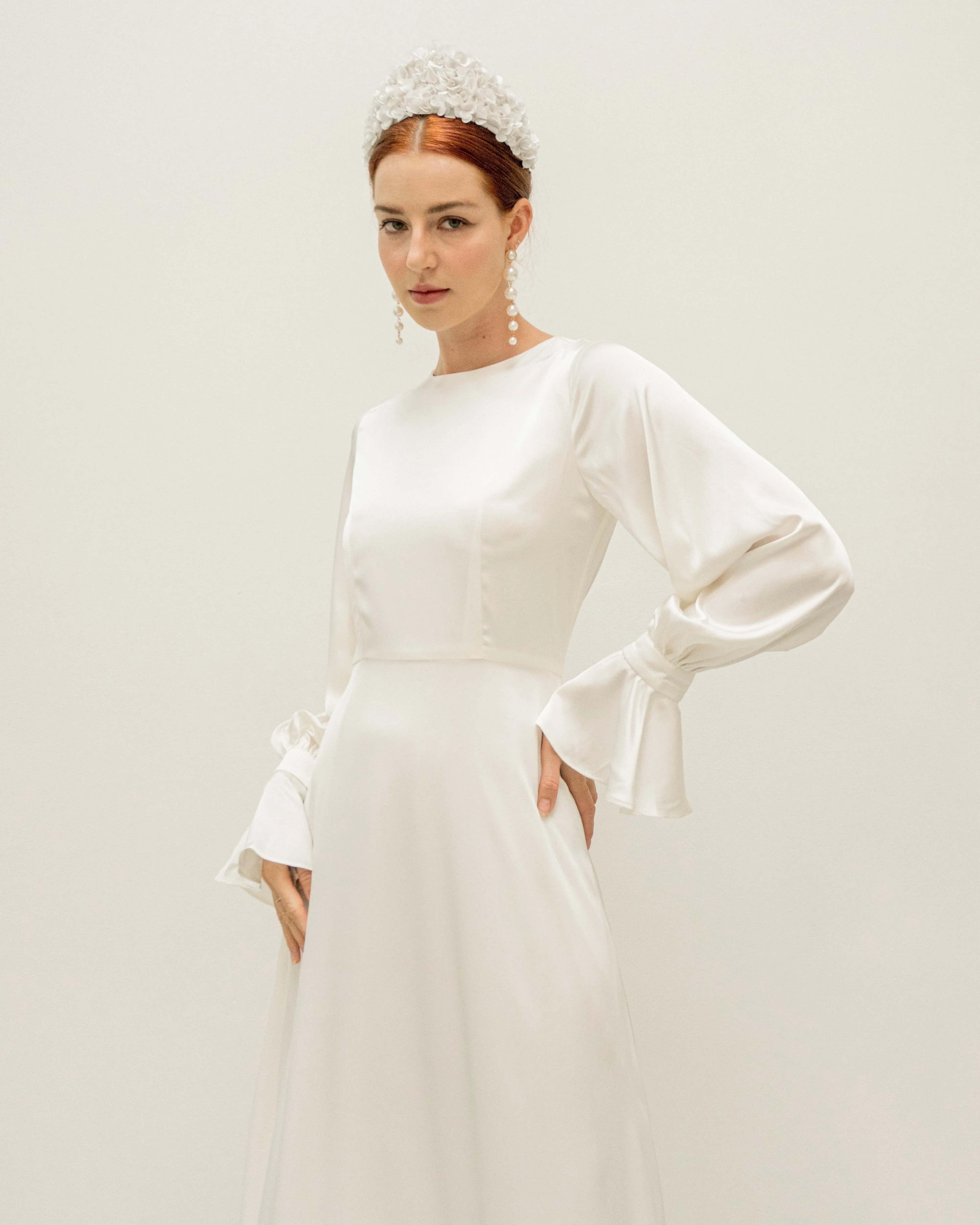 Aspen Long Sleeves Floor Length Dress