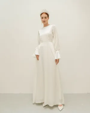 Aspen Long Sleeves Floor Length Dress
