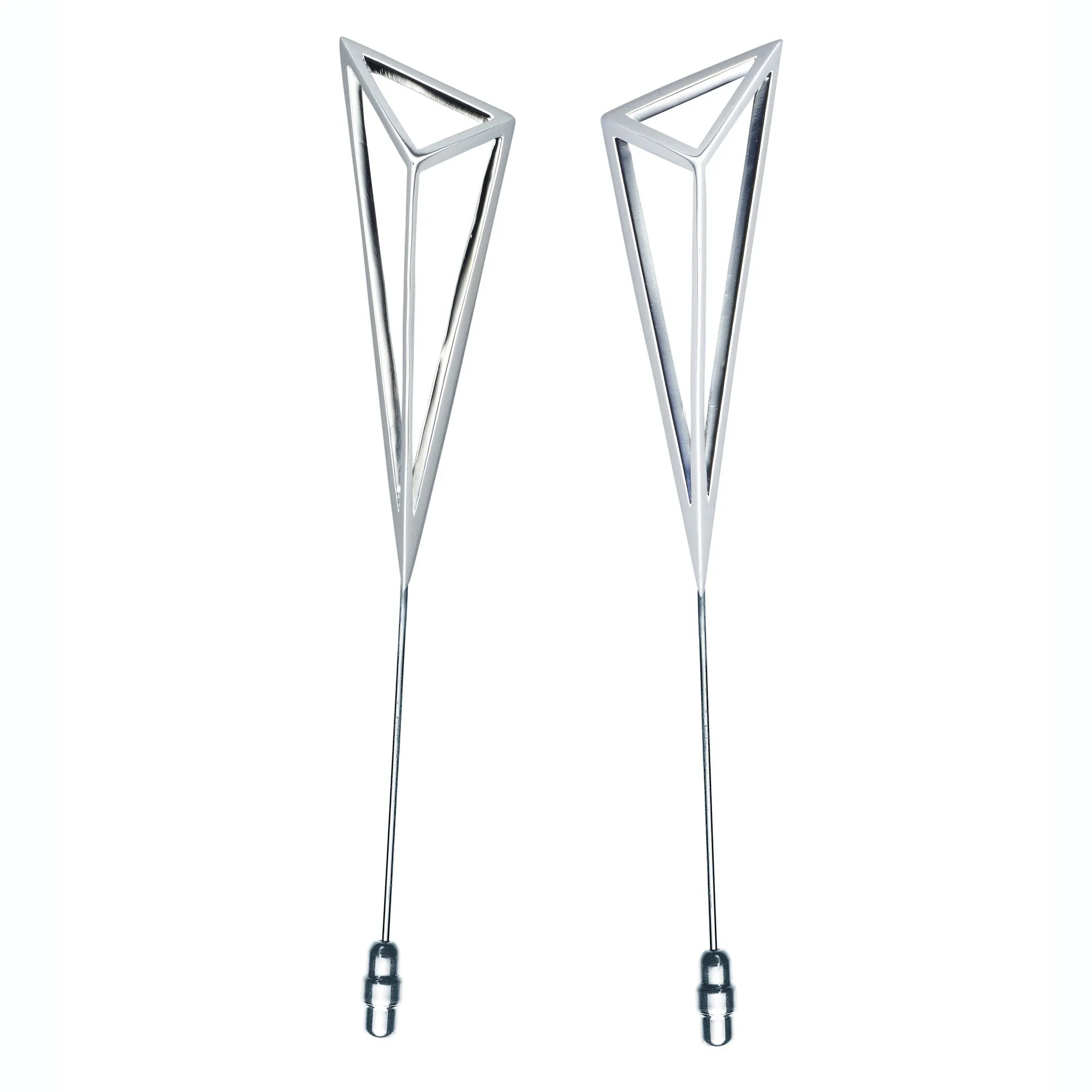 Asymmetric Oversized Lapel Pins